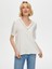 Yakası ve Kolu Delik Işi Nakış Detaylı Kısa Kol T-Shirt S25TSH065 2