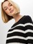 Çizgili Triko Görünümlü Uzun Kol T-Shirt S25TSH055 4