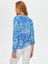 Soyut Desen V Yaka 3/4 Kol T-Shirt S25TSH096 3