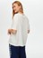 Önü Nazar Boncuğu Baskılı Yuvarlak Yaka Pamuklu T-Shirt S25TSH093 3