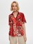 Çiçek Desen Kısa Kol Pamuk Vual Gömlek S25GML060 3