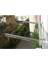 Balkon Çamaşır Kurutma Askısı Alüminyum Küpeşte Askılığı Kurutmalık Bronz Kare 80X30 mm 5