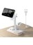 5 In 1 65W Şarj Standı iPhone + Airpods + Apple Watch + Type-C + Usb-A Magsafe Halolock - Beyaz 1