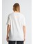 Alexandergardı Baskılı Bisiklet Yaka Kadın T-Shirt 3