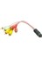 3.5 mm Stereo Dişi 6 Tos Erkek 5+1 Ses Sistemi Kablo Rca Çıkışını 3.5 mm Jak Çıkışına Çeviciri Dönüştürücü Jack 3