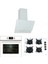 Chef 6 Premium Hak 627 Wh+Gbe 64002 Kbc Wh+Atv 60 Beyaz Ankastre Set 3