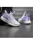 Ortopedik Yumuşak Taban Günlük Yazlık Sneaker Spor Ayakkabı Pembe Lila Beyaz Anne Kız Kombini 1