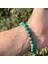 Krizokol, Gümüş Bileklik - Azulla Mix Green Bileklik - 8mm Esnek Bileklik 2