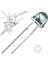Yeşil Mantar LED 4.8mm 25 Adet 4