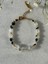 Turmalin - Kristal Kuvars Doğal Taş Bileklik . - No.3 3
