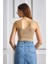 Tek Omuz Crop Top 5