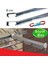 Cetinel Balkon Çamaşır Kurutmalık Askılığı Kare Küpeşte Balkon Askısı 80X30 mm 1