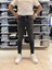 Yırtık Detay Siyah Skinny Fit Jean 543CSLKE 2