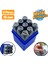 Çelik 10 mm Numaratör 9 Parça Harf Rakam Uç Seti Damgalama Takımı Metal Kazıma 3/8 1