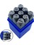 Çelik 10 mm Numaratör 9 Parça Harf Rakam Uç Seti Damgalama Takımı Metal Kazıma 3/8 4