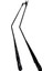 Silecek Kolu Çiftli Ana Kol+Yardımcı Kol Grubu (8 Mm/26 mm Braketli) (Konik Freze) 870 mm 1