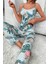 Kadın Askılı Pijama Takımı Flower 1