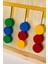 Ahşap Renkli Pullarla Kartlı Sıralama Oyunu -Eğitici Montessori Oyuncağı - Ahşap Oyuncak 3