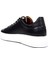 Çanta Siyah-Beyaz Hakiki Deri Sneaker Ayakkabı 632.2501 3