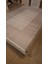 Buket Bej Renk Halı Vizon Halı Eskitme Çerçeveli Desen Sade Renk Yumuşak Modern Salon Halısı 5