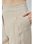 Bej Salaş Kesim Modal Dokuma Pantolon 4