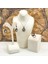 Elmas Montür Rosegold Damla Gümüş Set Takım - LVRSET06 1
