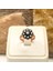 Elmas Montür Rosegold Gül Model Gümüş Set Takım 2