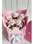 Sevgiliye Özel Pembe Konsept Romantik Peluş Ayıcık Buketi 1