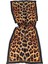 Leopar Desen Bambu Kraş Şal Siyah Leopar Renk 1