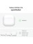 Apple AirPods 4.nesil Uyumlu Kız Kadın Lüks Inci Anahtarlık Sevimli Sert Silikon Koruma Kılıf 5