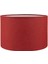 Dekoratif Tasarım Abajur Masa Lambası Bordo Silindir Yuvarlak Başlık 1