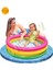 Intex bebek havuzu, 3 boğumlu sunset baby pool 86x25 cm (bone hediyeli) 2