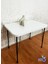 Siyah Metal Ayaklı 60 x 90 cm Kalınlıklı (Tek Masa) Mutfak - Balkon - Çalışma Masası 2025 1