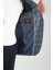 Vestore Erkek Lacivert Ekose Slim Fit Mono Yaka Spor Blazer Ceket 4