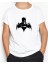 Batman Silluhette Beyaz Çocuk Tişört 1