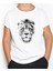 Lion Face Beyaz Çocuk Tişört 1