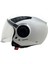 Metro S Solid Pearl White Kask 1