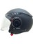 Metro S Solid Matt Black Kask 1