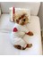 Sparkle Hearts Penye Tulum Yastık Takım Uyku Set Köpek Tulum Elbise 1