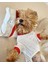 Sparkle Hearts Penye Tulum Yastık Takım Uyku Set Köpek Tulum Elbise 4