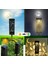Güneş Enerjili 8 Mod LED Bahçe Balkon Ağaç Solar Aydınlatma Gaz Lambası Günışığı 20 LED 4 mt 2