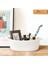 Beyaz Oval Jüt Düzenleyici Sepet 30x12cm, şık ve kullanışlı ev dekoru 4