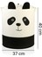Panda desenli 2'li büyük saklama kutusu, bebek ve çocuk odası için uygun, kumaş malzeme 4