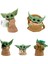 The Mandalorian Baby Yoda Grogu Bebek Yoda Aksiyon Figür Oyuncak Seti 5 Yoda Figürü Bir Arada Set C 1