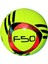 Parlak Deri Futbol Topu No:5 - Yeşil, 350 Gram, Korumalı Şambrel, PU+PVC Materyal, Pompa Dahil Değil 3