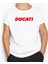 Ducati Red Logo Beyaz Çocuk Tişört 1