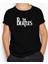 The Beatles Logo Siyah Çocuk Tişört 1