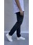 Yıkamalı Siyah Regular Fit Jean 3