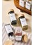 Bamboo 120 ml 12'li Bambu Kapaklı Etiketli Cam Kare Formlu Baharatlık Seti 2