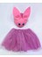 Çocuk Gösteri Kostümü Pembe Tavşan 1